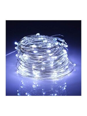 10 Χριστουγεννιάτικα Λαμπάκια LED 1μ Μπαταρίας Arrango AN79361