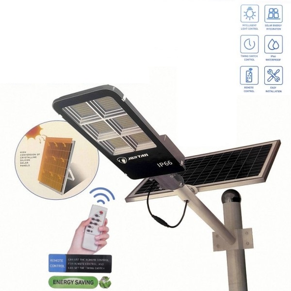 Ηλιακό Φωτιστικό Δρόμου LED 200W IP66 JORTAN