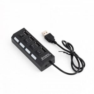USB 2.0 Hub 4 Ports με Διακόπτη DM-12053