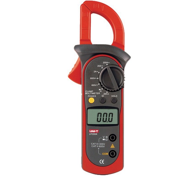 Αμπεροτσιμπίδα Ψηφιακή 200A AC με Ακροδέκτες Uni-T UT-200A