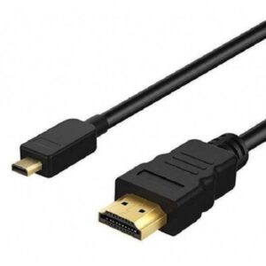 HDMI 1.4 Cable HDMI male - micro HDMI male 1.5m Μαύρο SGL