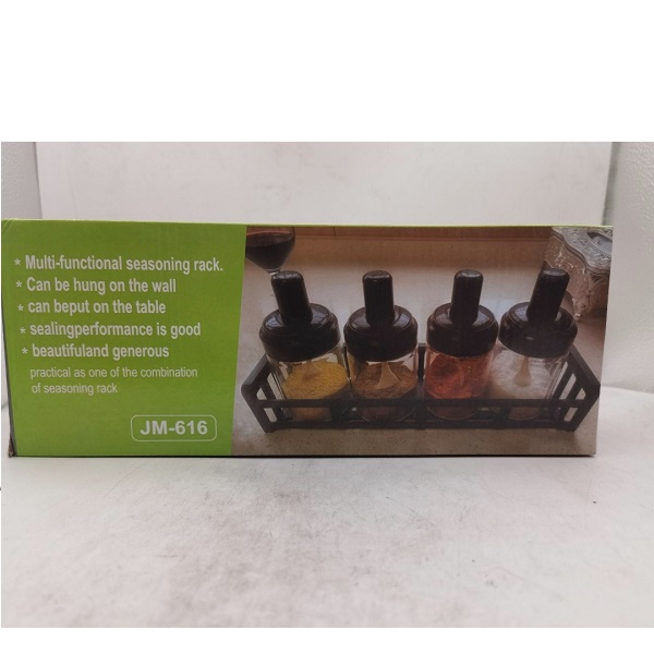 Θήκη Μπαχαρικών σε Βάση 4τμχ