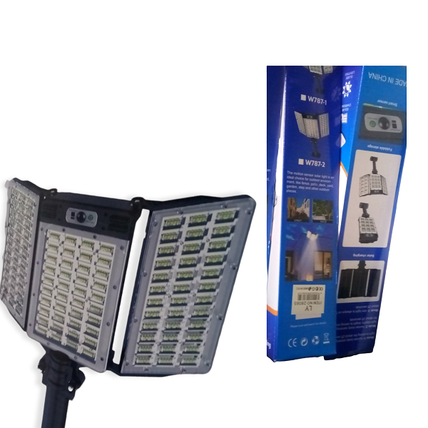 Φωτιστικό Δρόμου Ηλιακό LED IP67 με Πάνελ Ενσωματωμένο με Αισθητήρα Κίνησης