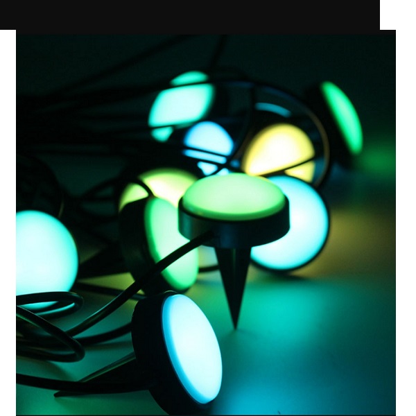 Κιτ Καρφωτά Φωτιστικά Κήπου 15 LED - Bluetooth 5050 RGB 900lm IP67 FRGB IC -29473