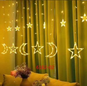 Χριστουγεννιάτικη Κουρτίνα led 3m με 120 Λαμπάκια - Θερμός φωτισμός 6162-02