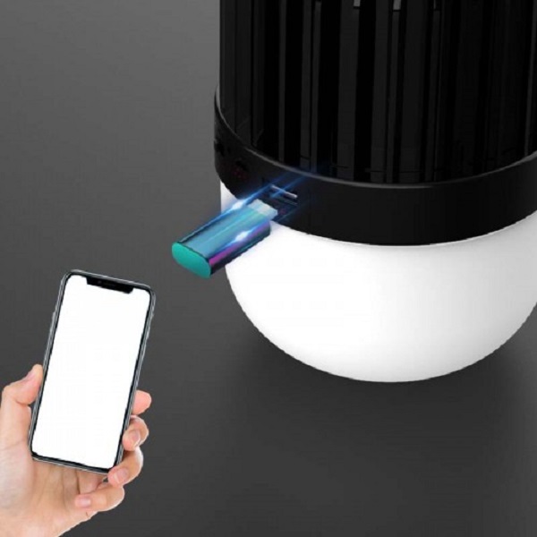 16e53f2d-f698-4b1b-a2a1-0d8787d70f69-500x500-1.jpg Επαναφορτιζόμενη λάμπα LED Φώς 800LM 5W Ηχείο bluetooth Power Bank USB μαύρο 2400mAh