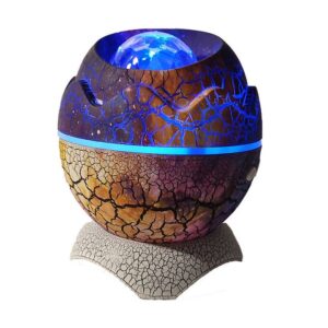 Παιδικό Φωτιστικό Αυγό Δεινόσαυρου με Ηχείο Bluetooth Προτζέκτορας Αστεριών USB