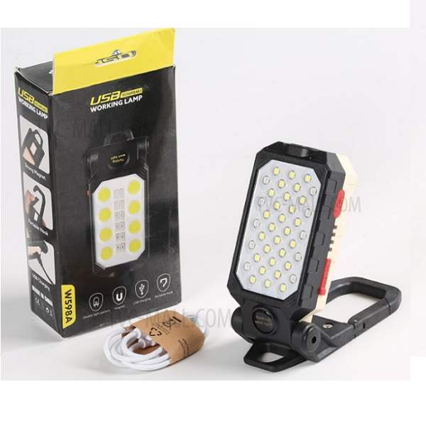 Λάμπα Εργασίας LED - USB Με Μαγνητικό Άγκιστρο W598B