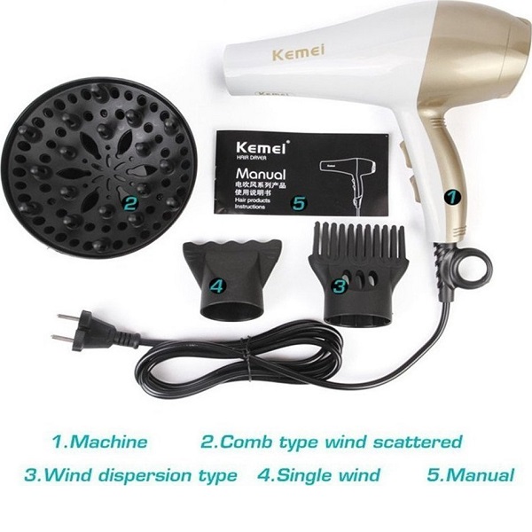 Πιστολάκι Μαλλιών 1800W KM-810