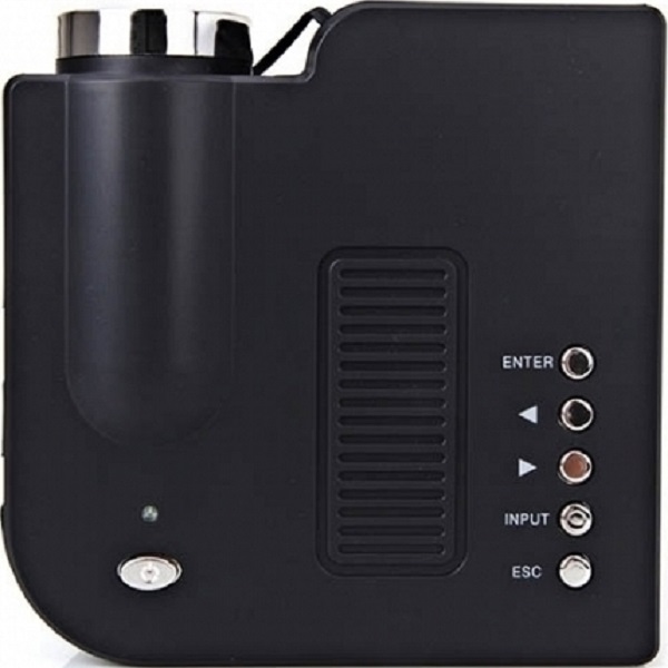 Mini Projector Λάμπας LED Μαύρος UC28+