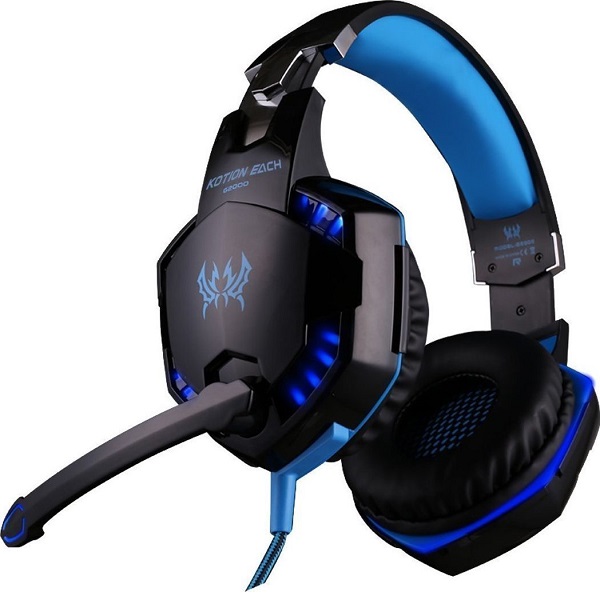 Over Ear Gaming Headset με σύνδεση 3.5mm / USB Kotion Each G2000