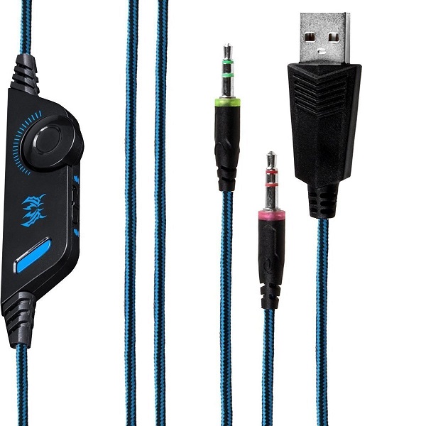 Over Ear Gaming Headset με σύνδεση 3.5mm / USB Kotion Each G2000