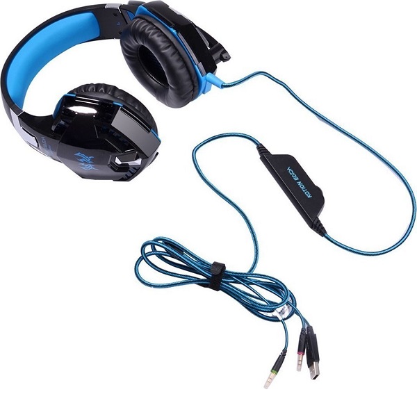 Over Ear Gaming Headset με σύνδεση 3.5mm / USB Kotion Each G2000