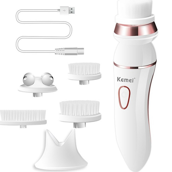 20180802123635_kemei_kemei_km_7204_5_in_1_women_deep_clean_kit_km_7204.jpg Βούρτσα Καθαρισμού Προσώπου KM-7204
