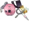 Τροχός Νυχιών Ρεύματος 35000rpm με Πεντάλ 35W DM-202 Ροζ