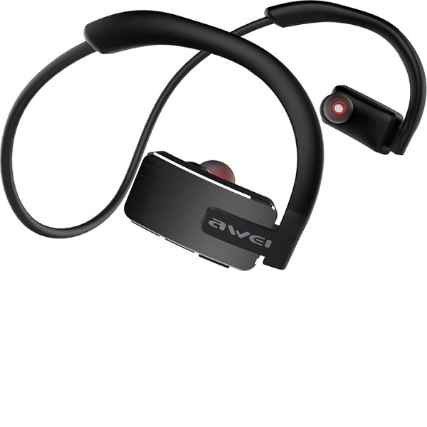 Awei A883BL In-ear Bluetooth Handsfree Ακουστικά με Αντοχή στον Ιδρώτα Μαύρα