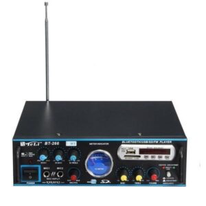 20190904111447_bt_266.jpg Ενισχυτής με λειτουργία Karaoke Mp3 σε Μαύρο Χρώμα