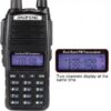 Ηλεκτρονική Συσκευή Φορητής Επικοινωνίας UHF/VHF 5W με Μονόχρωμη Οθόνη UV-82