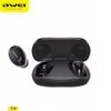 Awei T20 In-ear Bluetooth Handsfree Ακουστικά με Αντοχή στον Ιδρώτα και Θήκη Φόρτισης Μαύρα