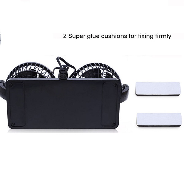 Διπλός Ανεμιστήρας Αυτοκινήτου με Ανεξάρτητη Περιστροφή  HX-T303