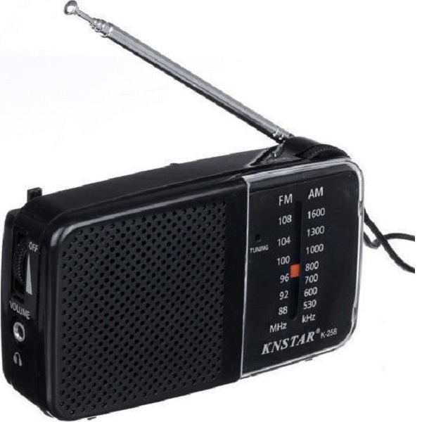 Knstar K-258 Ραδιοφωνάκι Μαύρο