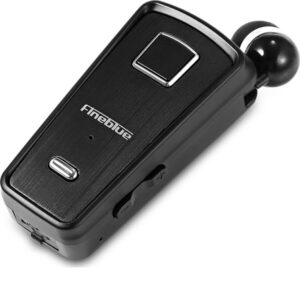 Bluetooth Ακουστικό Handsfree Πέτου Μαύρο Fineblue F980 In-ear