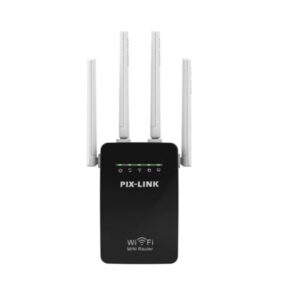 20201109164113_pix_link_lv_wr09_black_single_band_2_4ghz.jpg Ασύρματο WiFi N Router/Repeater 300Mbps Pix-Link LV-WR09 - Μαύρο