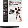 Vertical Jump Trainer R2 Σωληνωτά Λάστιχα Γυμναστικής με Λαβές Σετ 4τμχ Μαύρα