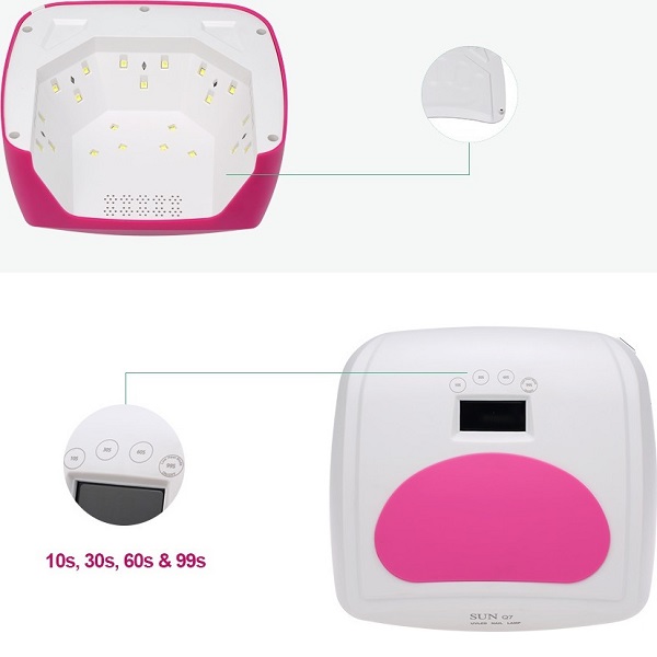 Φουρνάκι Νυχιών Sun Q7 UV / LED 48W
