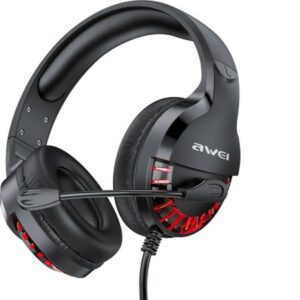 Over Ear Gaming Headset με σύνδεση 3.5mm / USB Awei