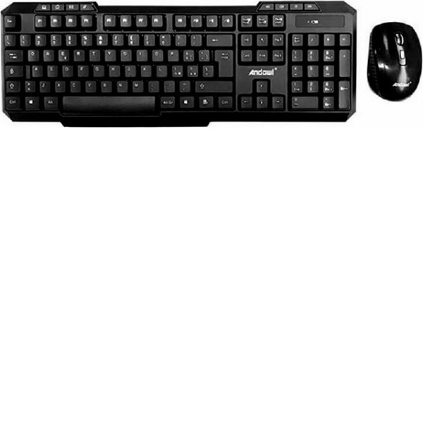 Andowl Ασύρματο Πληκτρολόγιο Αγγλικό US Q-805