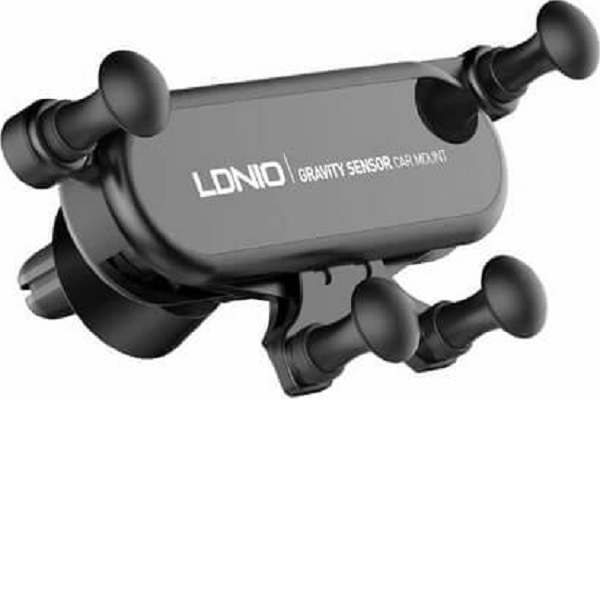 Βάση Κινητού Αυτοκινήτου Μαύρο με Κλιπ Ldnio