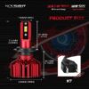 Λάμπες Αυτοκινήτου NovSight A500 N11S H7 LED 6000K Ψυχρό Λευκό 60W 2τμχ 2804
