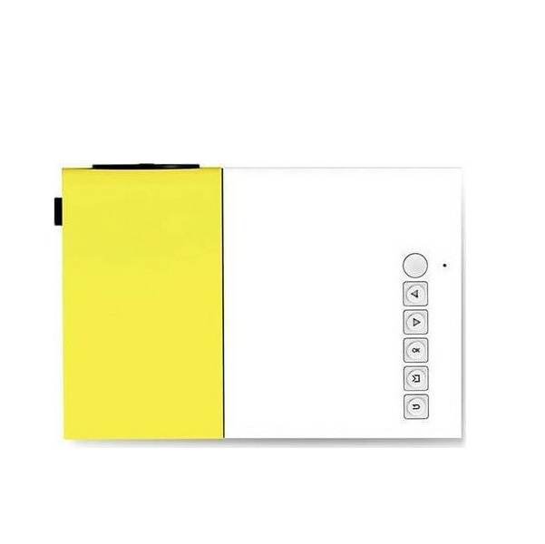 20210317151811_9acd7953.jpg Projector Mini Τεχνολογίας Προβολής LCD Λάμπας LED με Φυσική Ανάλυση 320 x 240 και Φωτεινότητα 600 Ansi Lumens YG-300