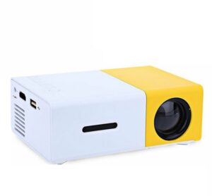 Projector Mini Τεχνολογίας Προβολής LCD Λάμπας LED με Φυσική Ανάλυση 320 x 240 και Φωτεινότητα 600 Ansi Lumens YG-300