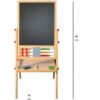 Πίνακας Διπλός Γραφής & Ζωγραφικής Ξύλινος