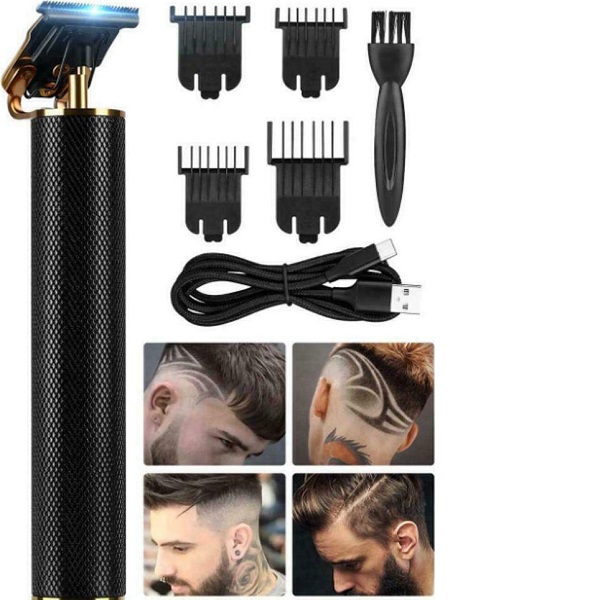 Kemei Επαναφορτιζόμενη Κουρευτική Μηχανή Μαύρη