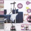 Ατμοκαθαριστής Ρούχων Δαπέδου 2000W με Δοχείο 1.35lt Μωβ Hoomei HM-3640