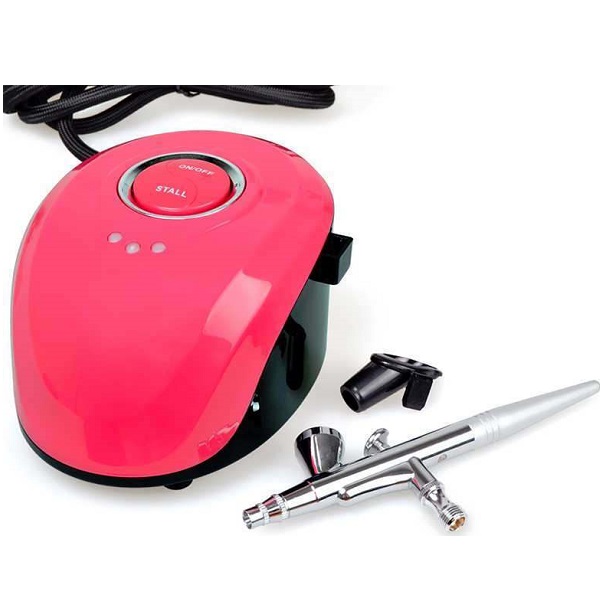 20210427131212_f3851c94.jpg Επαγγελματικός Αερογράφος με Συμπιεστή Ψεκασμού ΡΟΖ AIRBRUSH BT-19B