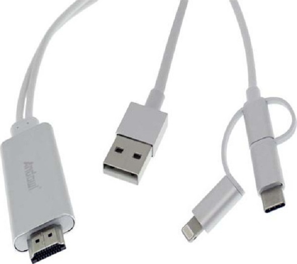 Καλώδιο - Αντάπτορας HDTV 3 σε 1 Andowl QY-A8