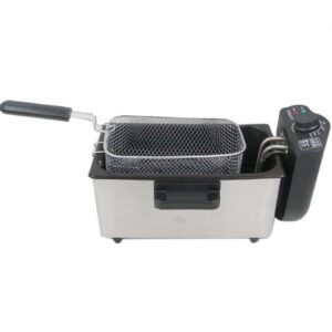 Φριτέζα Λαδιού 2000W με Αποσπώμενο Κάδο 3lt Ασημί Sokany WJ-800