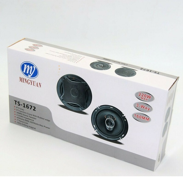 Ηχείο Αυτοκινήτου 6" 220W RMS (3 Δρόμων) Mingyuan TS-1672