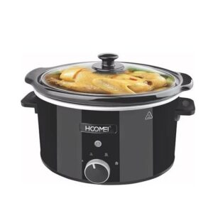 Hoomei HM-5340 Ηλεκτρική Γάστρα 200W με Χωρητικότητα 3.5lt Μαύρη
