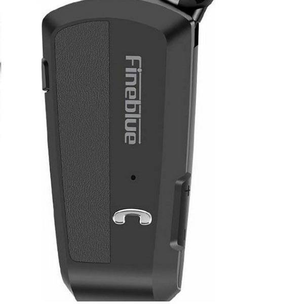 Ακουστικό Handsfree Bluetooth Πέτου Μαύρο Fineblue F990 In-ear