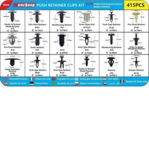 P.R.C. Various Assortments Σετ Κλιπς Αυτοκινήτων 415τμχ