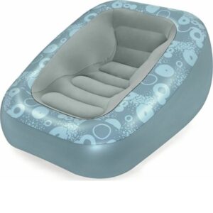 Bestway Comfi Cube Deluxe Lounger Φουσκωτή Πολυθρόνα σε Γκρι Χρώμα