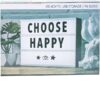 Πίνακας LED Φωτιζόμενος (30 x 22 x 4.5) cm με 96 Γράμματα και Σύμβολα Led Lights 96 Slides CHOOSE HAPPY