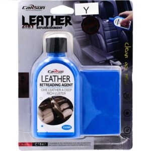 Σετ Καθαρισμού & Γυαλίσματος Δέρματος 160ml C1847 Carsun