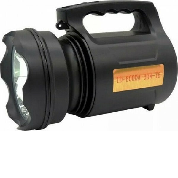Προβολέας- Φακός Επαναφορτιζόμενος Χειρός LED με Μέγιστη Φωτεινότητα 3200lm TD-6000A