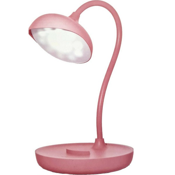 20210906143247_ezra_epanafortizomeno_fotistiko_grafeiou_led_roz_dl09.jpg Επαναφορτιζόμενο Φωτιστικό Γραφείου LED με Εύκαμπτο Βραχίονα Ροζ Ezra DL09